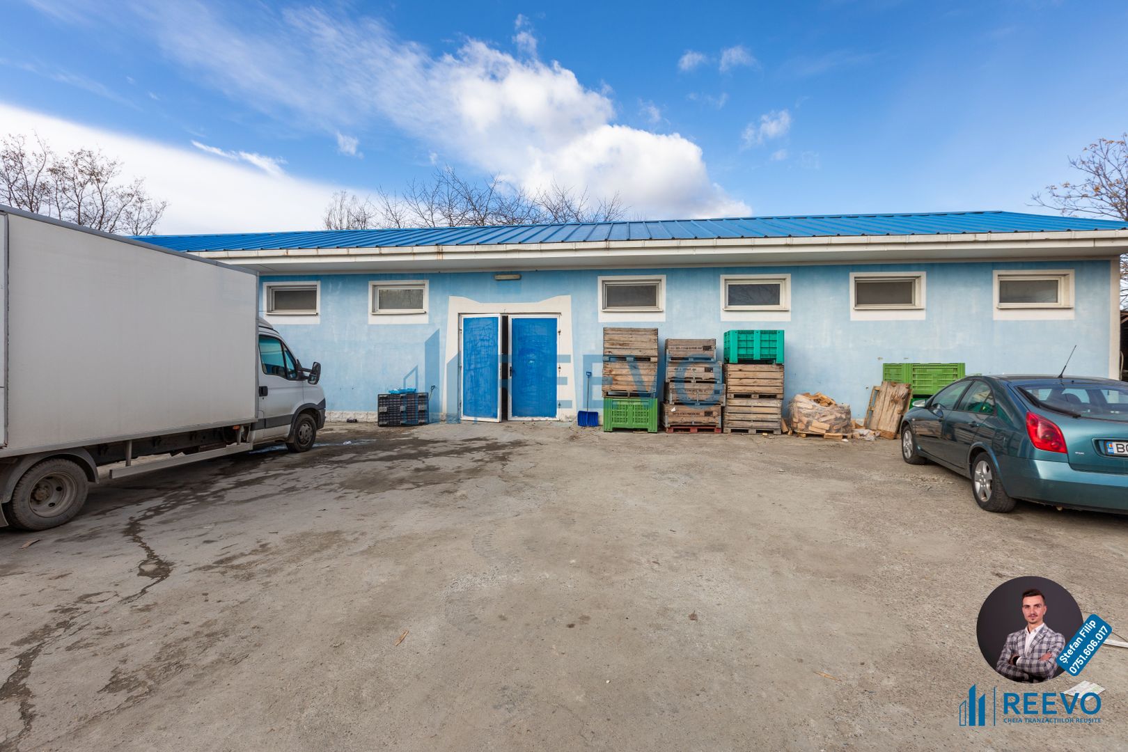 Hale, clădire de birouri și 1.342 mp teren zona Tic-Tac, Bacău - Poză 1