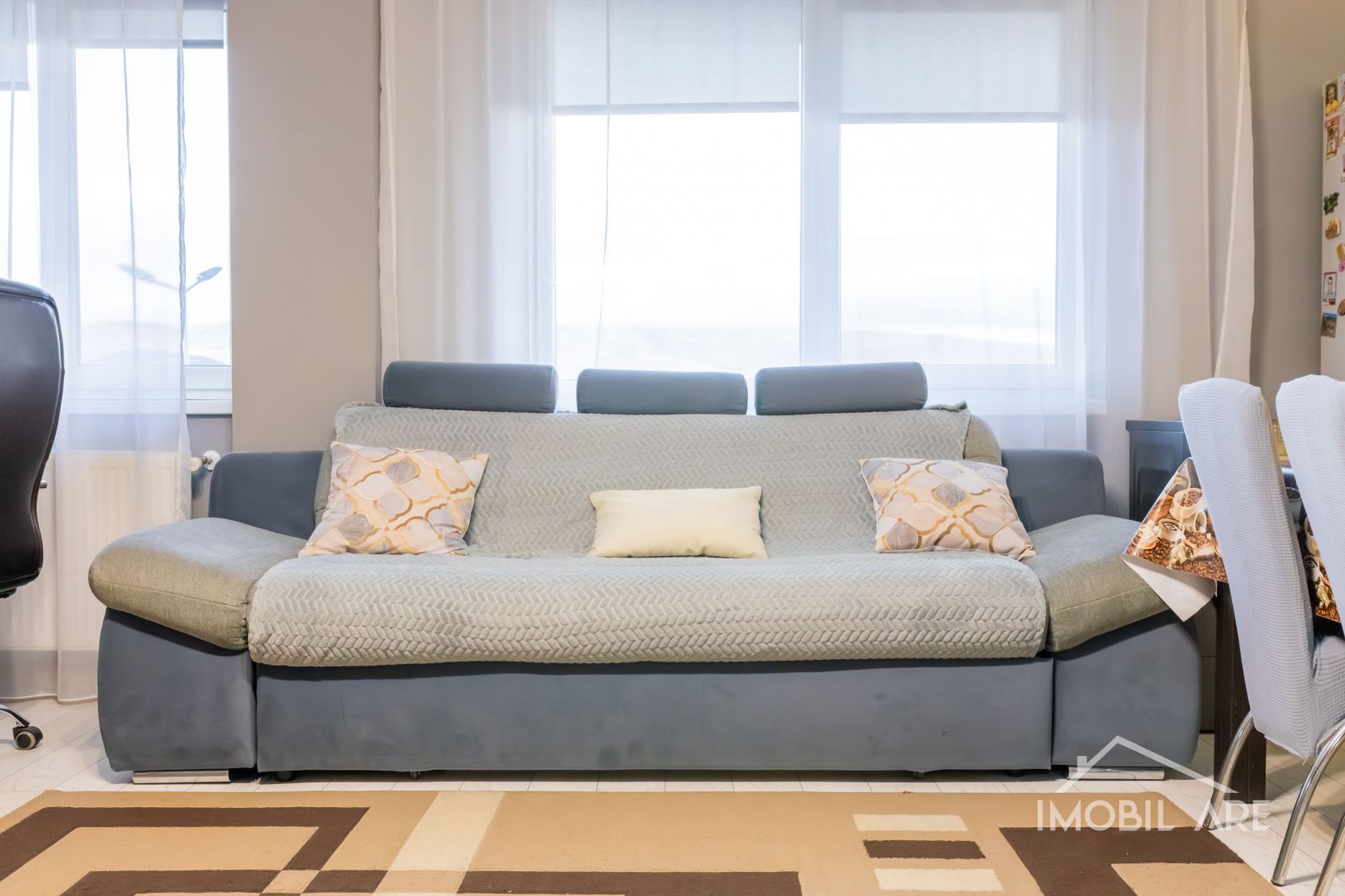 Apartament 3 camere la parter înalt cu parcare subterană - Poză 4