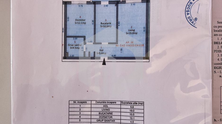 Apartament 2 camere decomandat Selimbar/ Etaj 1. Vedere superba, LUX - Poză 16