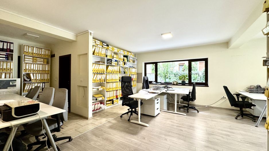 Spațiu de birou complet echipat – 115 mp, 3 birouri, 3 grupuri sanitar - Poză 3