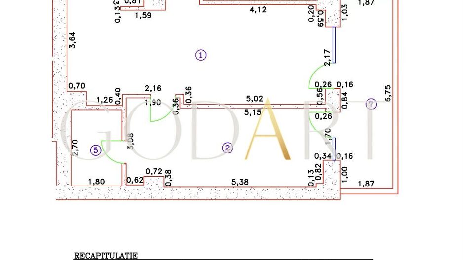 Apartament exclusivist | 3 camere | 96.5 mp |Cortina 126 - Poză 21