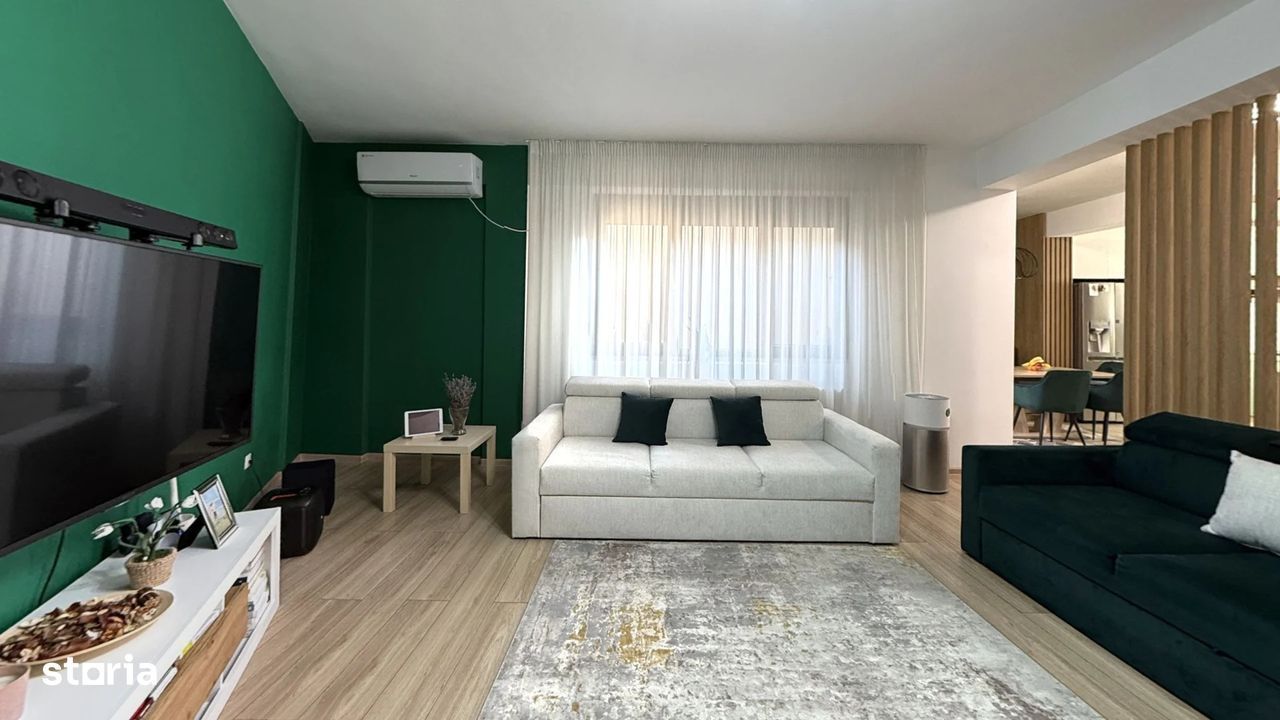 Apartament 3 camere 110mp mobilat/utilat metrou Crangasi 900m - Poză 6