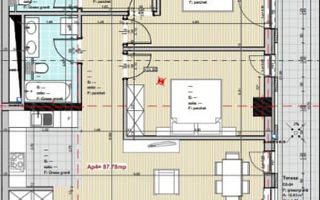 Apartament cu 3 camere/CF/88 mp/zona strazii Frunzisului! - Poză 2