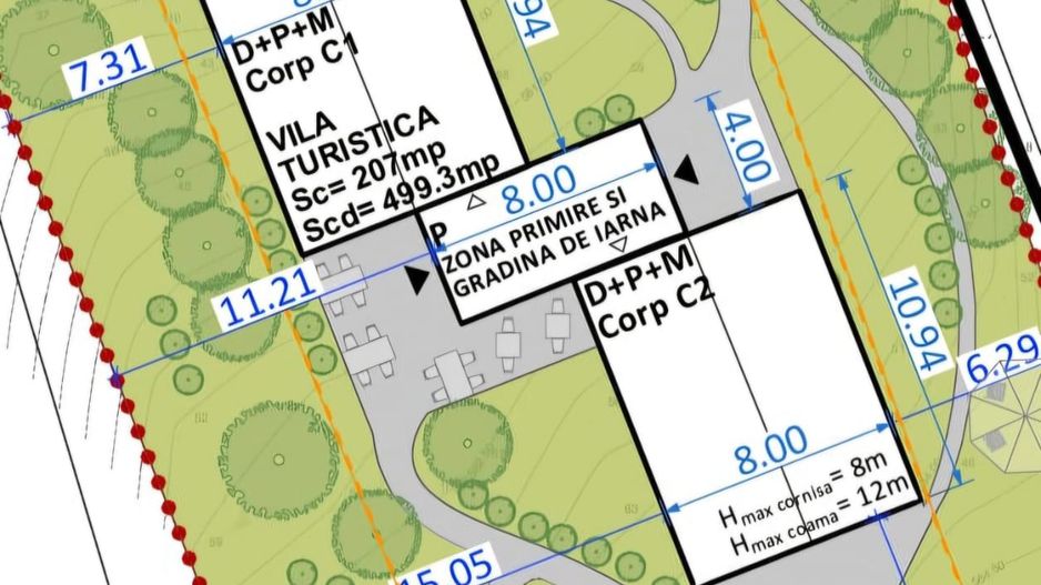 Teren cu PUZ aprobat în Făget, 2072 mp - Poză 8