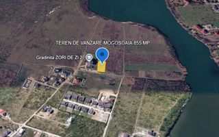 Teren de vânzare în Mogoșoaia | 855 mp | Deschidere 20 m | P+2+M - Poză 1