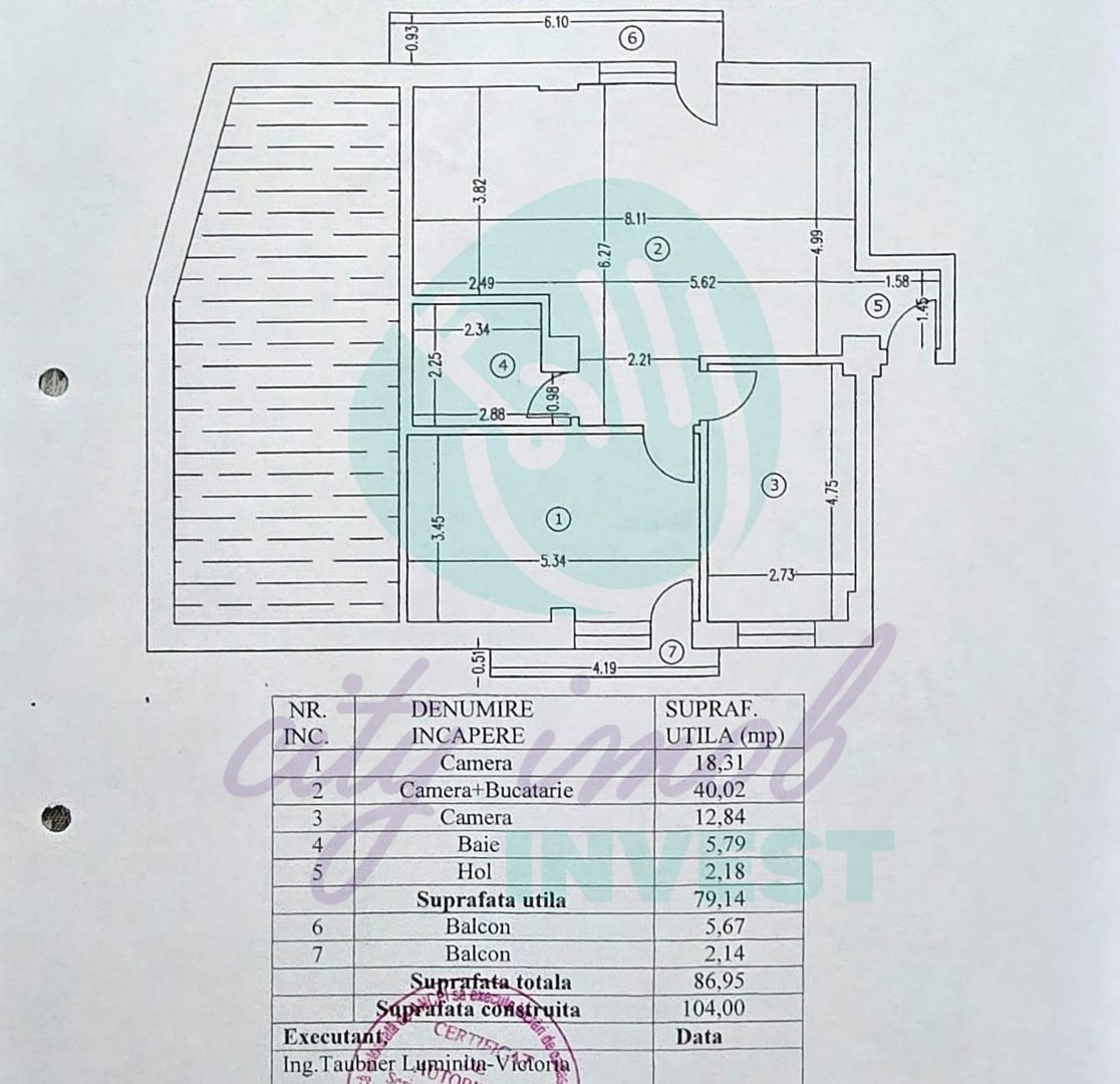 3 camere bloc nou 2020 | Mansarda | 2 balcoane | +20 mp depozitare - Poză 18