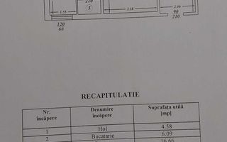 Vand apartament cu 2 camere, SD -Podul Ros - Poză 7