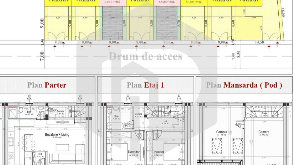 Casa - 4 Camere - 119mpu + Gradina - Cristian - Dezvoltator- La cheie - Poză 5