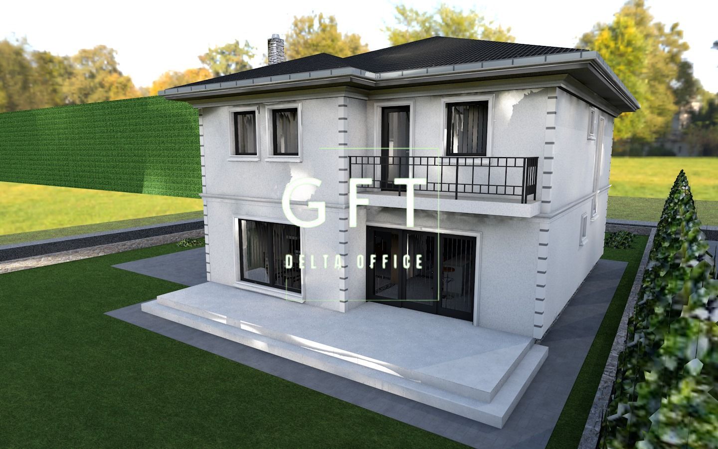 Casa Moderna 5 camere 120 mp-teren 300 mp-2 balcoane-Zona Centura - Poză 1