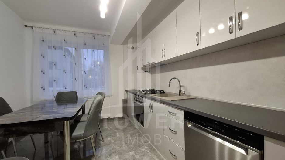 Apartament 3 camere – Nou, prima închiriere | Mobilat și utilat modern | 75 mp | - Poză 9