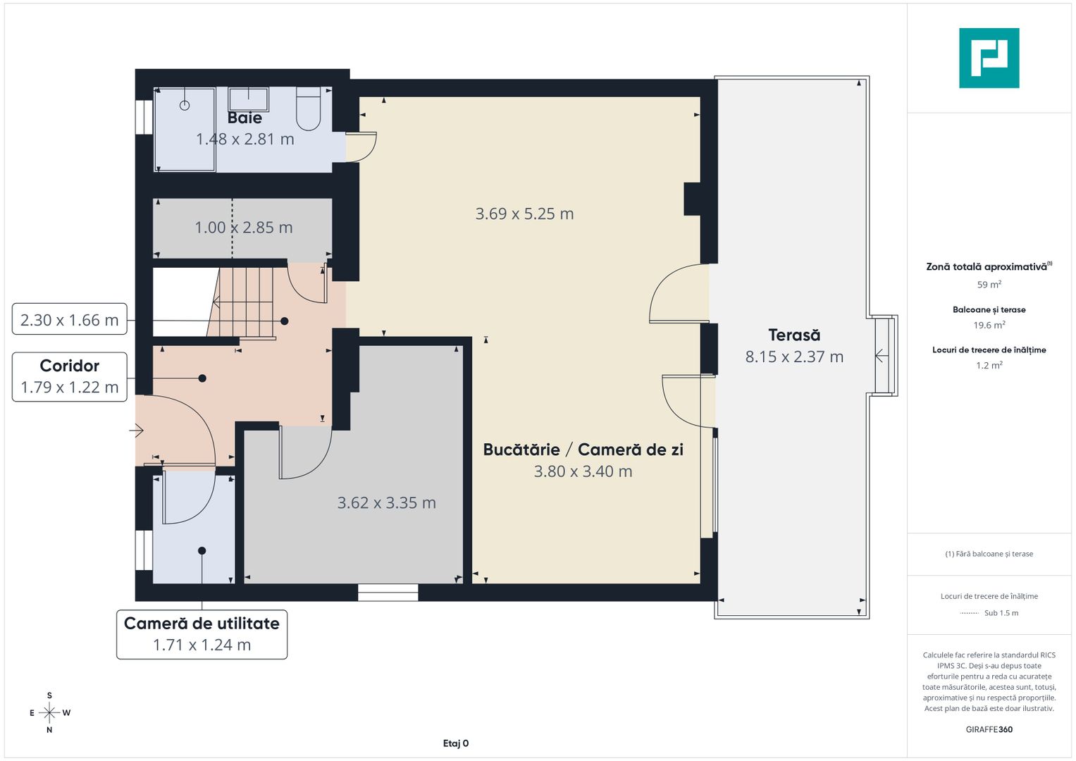 Duplex luminos 101 mp utili, teren 350mp în Covaci - Poză 7