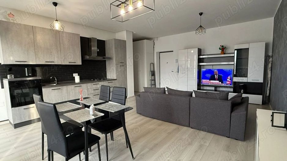 Apartament 2 camere lux, centrala proprie, lângă metrou Costin Georgian - Poză 1