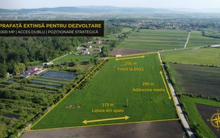 TEREN 45.000 MP | PUZ APROBAT | 156 M FRONT DN11 | PREJMER - BRASOV - Poză 3
