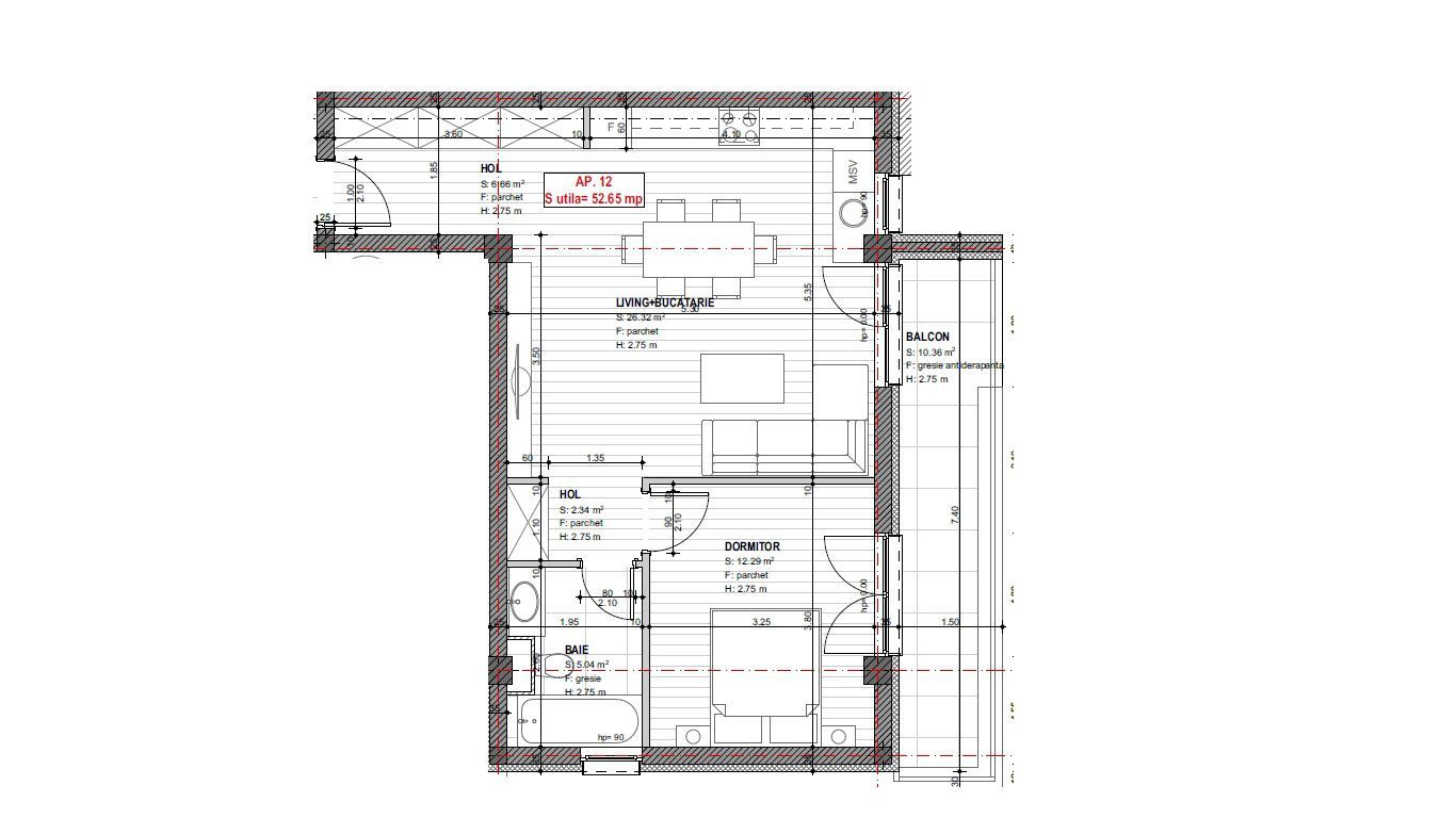 Giroc-ESO | Apartamente de 2 si 3 camere| Bloc cu lift - Poză 13