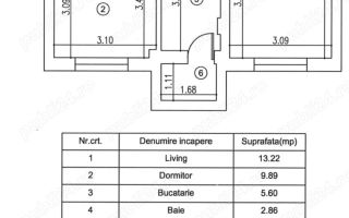 De vanzare apartament 2 camere Militari Residence/centrala proprie - Poză 9
