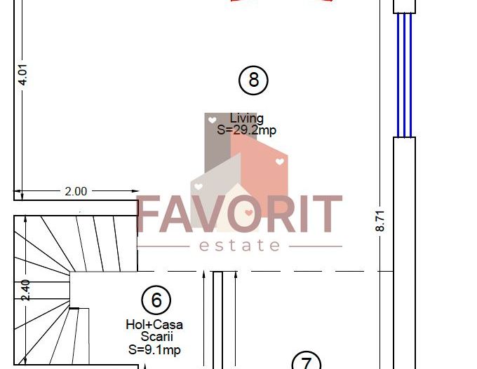 Pozitie excelenta. Disponibil imediat. 3 dormitoare - Schiță 15