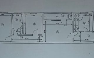 Apartament cu trei camere, Brancoveanu, 120.000€ negociabil - Poză 14