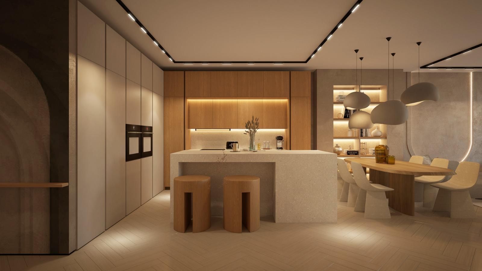 4 camere Nordului 198 mp terasa spatioasa si concept modern de amenajare - Poză 1