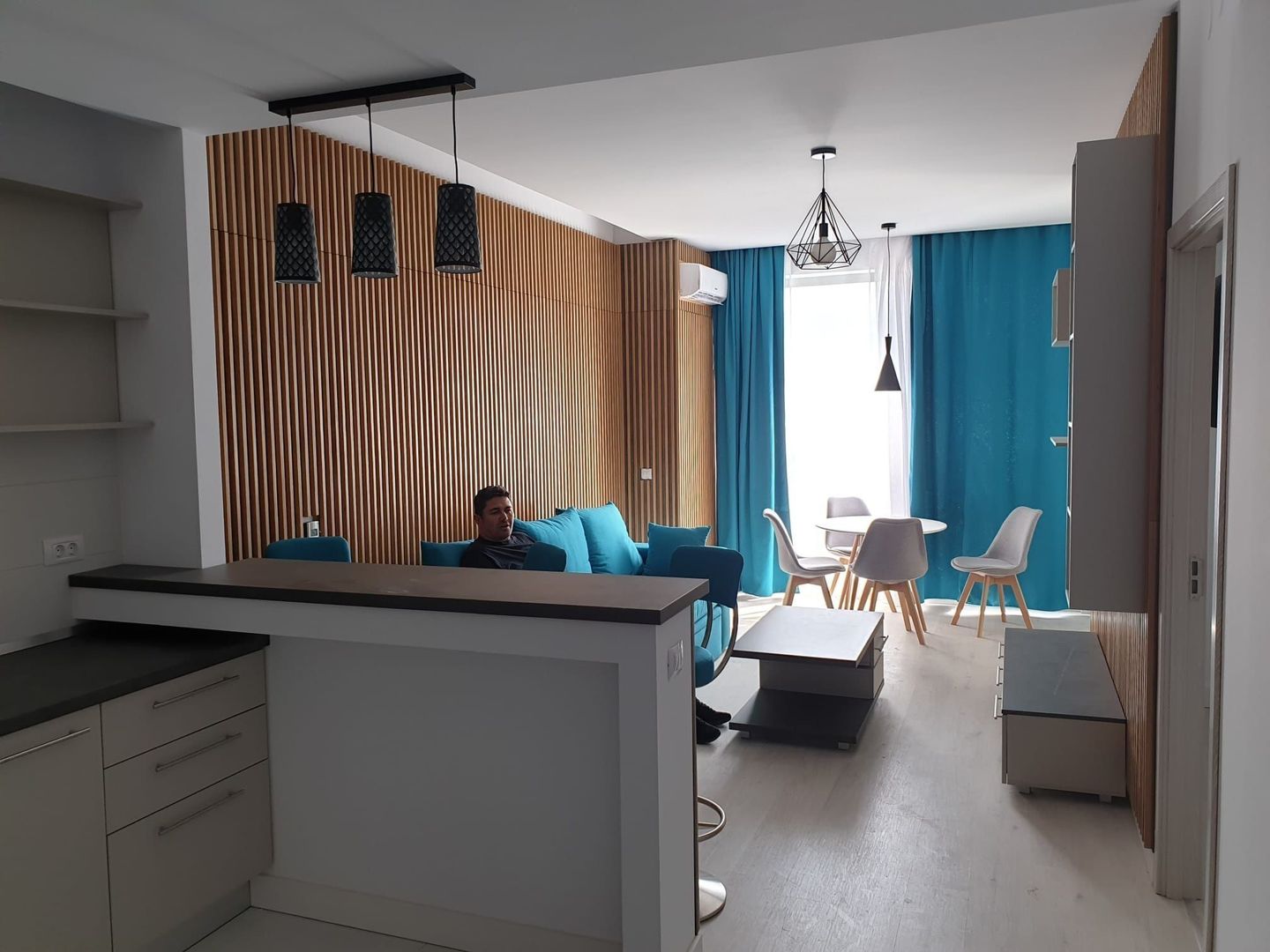 2 camere utilat mobilat complet NOU LUX ONIX MAMAIA - Poză 3