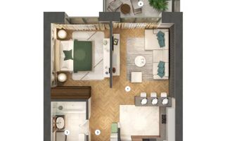 Apartament 2 camere tip studio Pipera Lacul Saulei - Poză 6