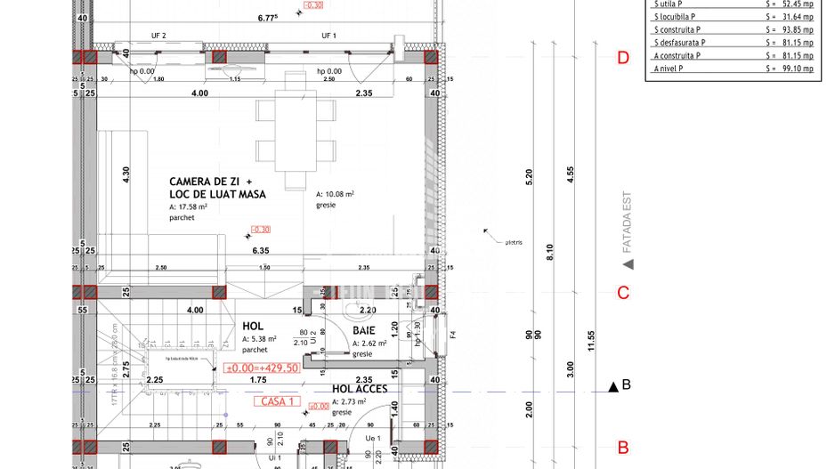 Casă modernă PREMIUM de tip duplex în Florești zona Centurii de Sud - Poză 12
