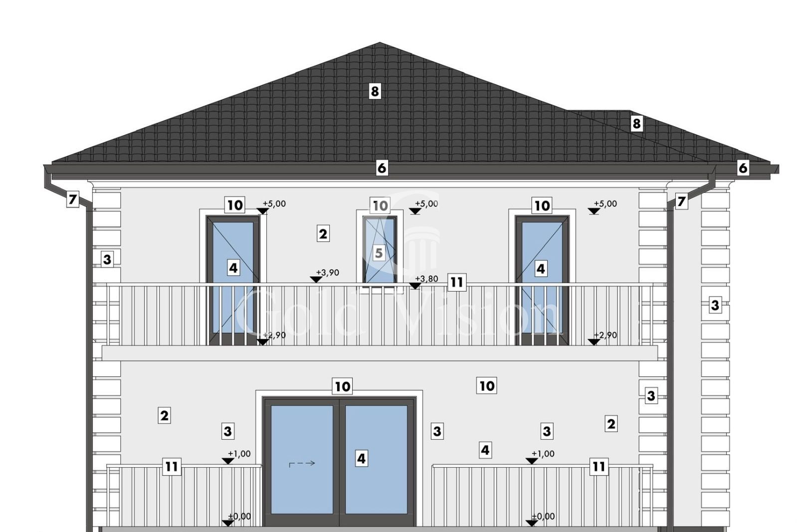 Casa noua cu 5 camere si teren de 740 mp in Livezeni - Poză 2