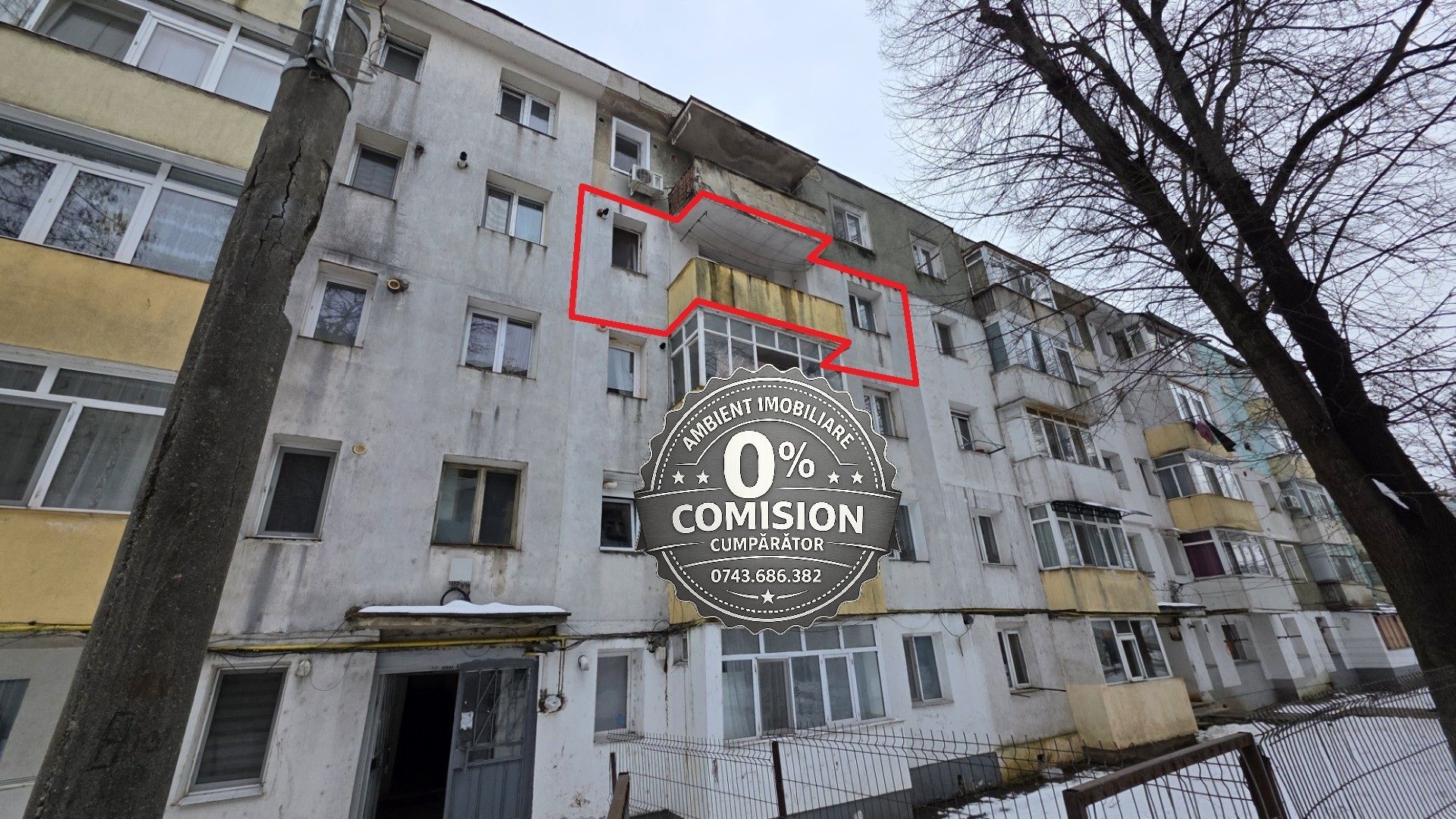Apartament cu 2 camere, etaj 3, VASLUI zona COPOU - Alecsandri; - Poză 1