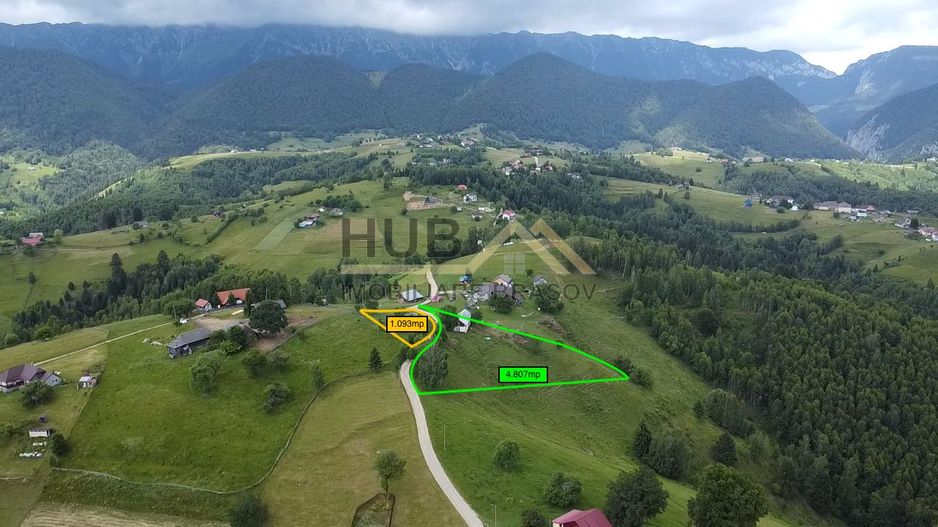 Teren Moieciu zona Pestera | Utilitati | 4.807 mp - Poză 2