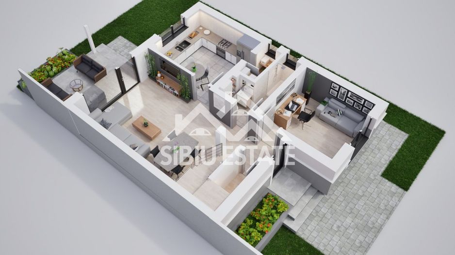 Spatiu, Stil si Confort – Casa moderna cu 5 camere! - Poză 3