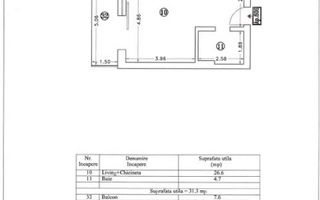 Mamaia Nord - Vânzare studio finisat la 2 pași de mare.. - Poză 9