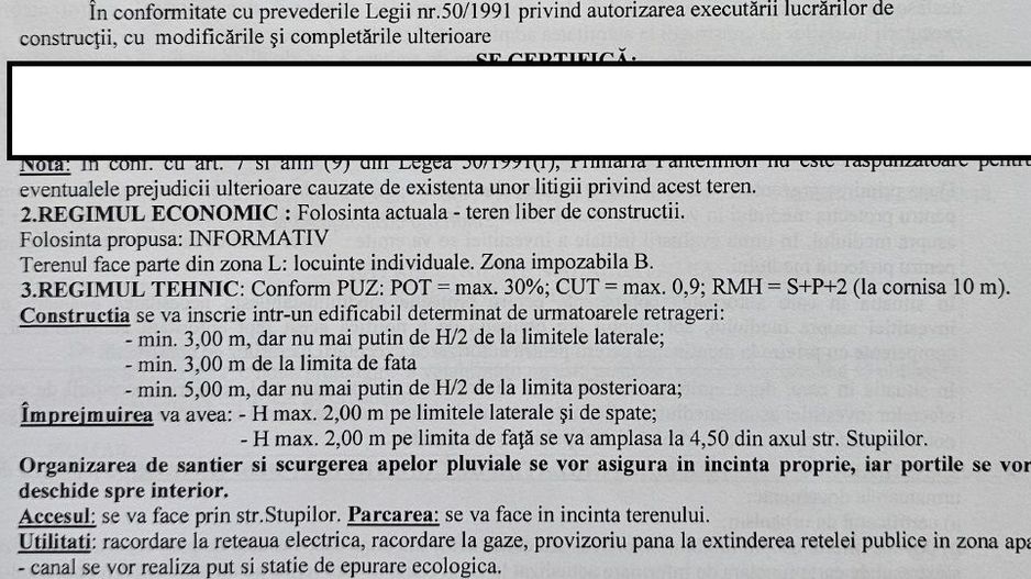 Teren contructii - 600mp compus din 2 loturi alipite, intre case - Poză 2