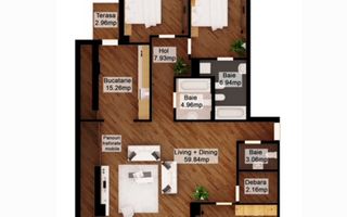 VANZARE | 4 CAMERE | BELLER | DOROBANTI - Schiță 1