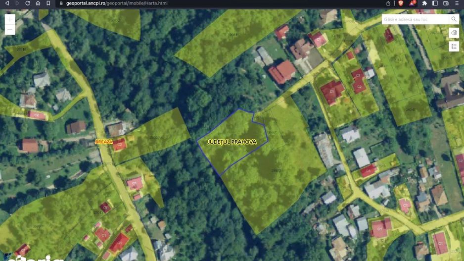 Teren intravilan 6.313 mp Breaza de Jos Prahova - Poză 1