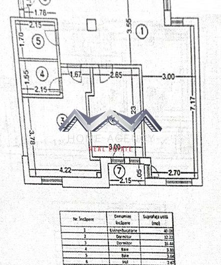 Apartament 3 camere 78 mp utili | Otopeni central | Finisaje la alegere - Schiță 11