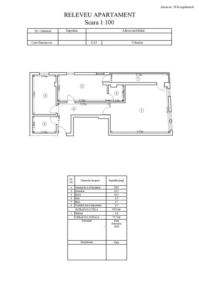 3 camere + balcon | Incalzire în pardoseala | Pipera, zona liniștita - Poză 3