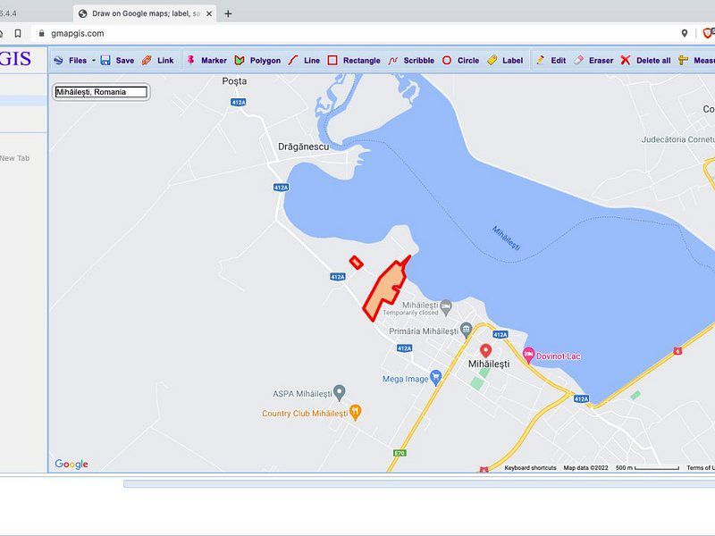 Teren extravilan Mihailesti 15 ha - Poză 5