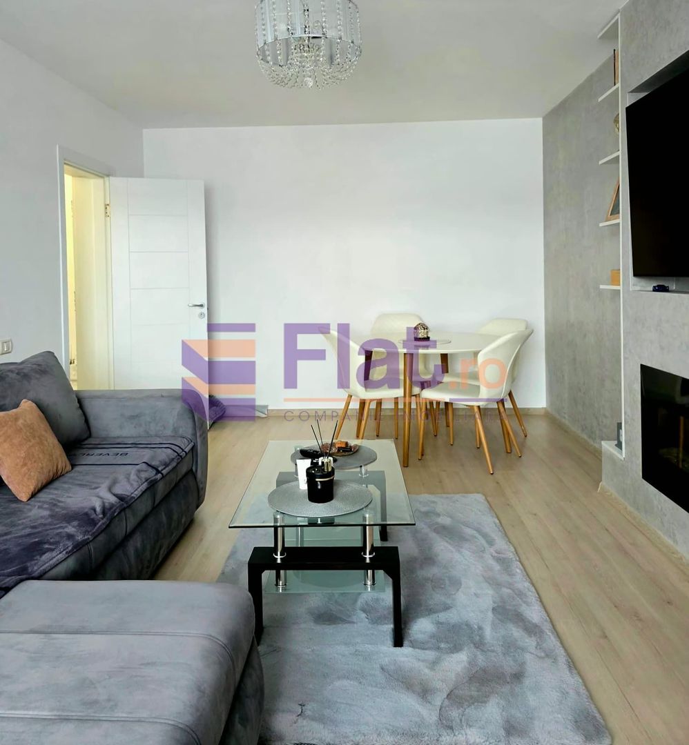 Apartament cu 2 camere de vânzare - 53 mp, complet mobilat și utilat - Poză 9