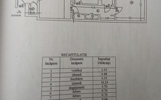 Metrou Iancului 3 camere etaj intermediar - Schiță 10