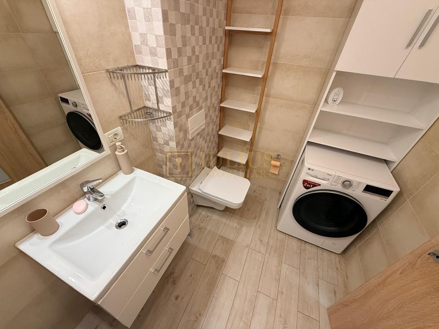2 camere| Dumbravita| apartament mobilat lux| loc de parcare| lift| - Poză 15