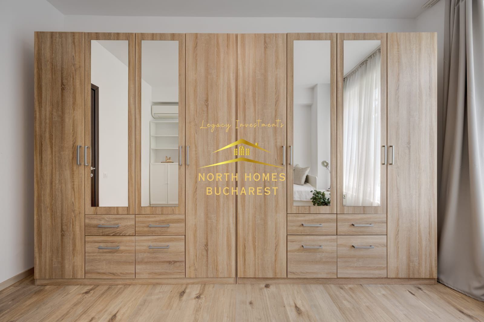 Apartament pentru inchiriat  3 camere -Laguna Residence -PARCARE +BOXA - Poză 8