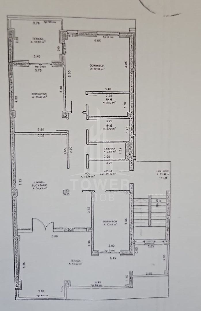Penthouse 4 camere, partial mobilat Balanta Residence - Poză 7