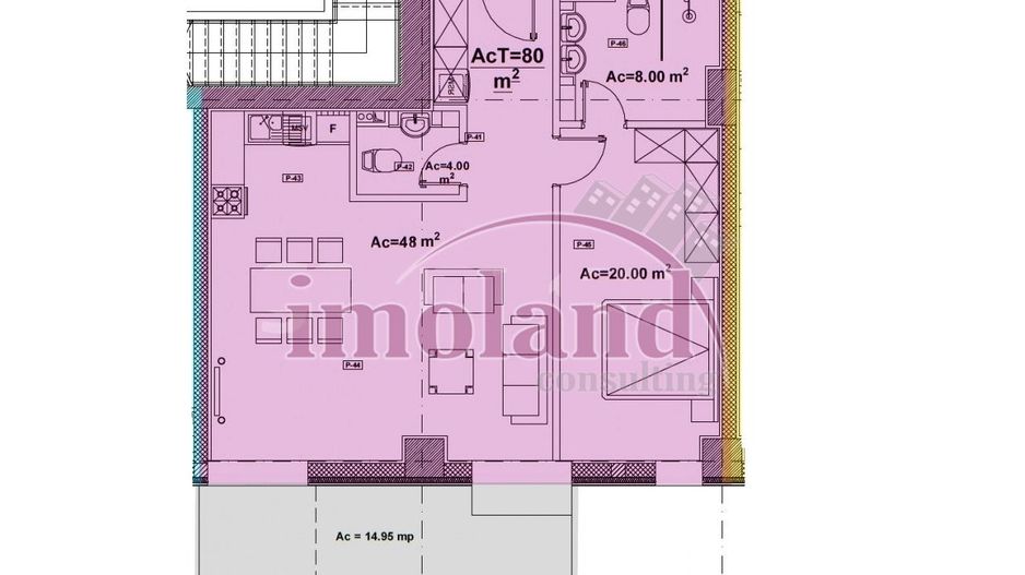 Vanzare - apartament - 2 camere - Lacul Floreasca - Schiță 7