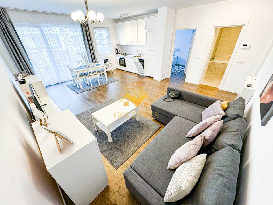 2 camere, modern, garaj,AC,bloc nou, zona Centrala, Record Park, Paris - Poză 1