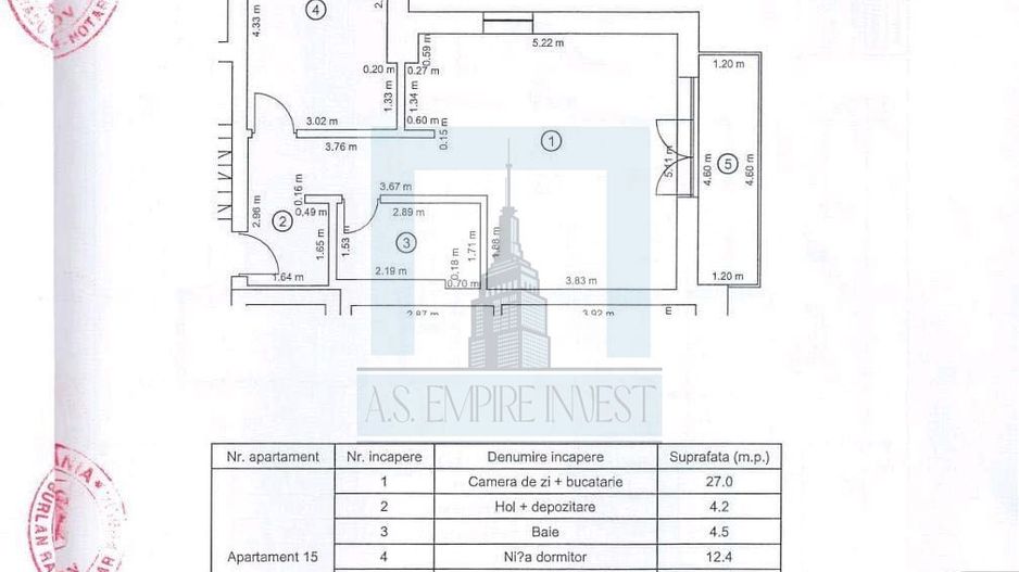 Apartament 2 camere de vanzare – Avantgarden - Poză 8