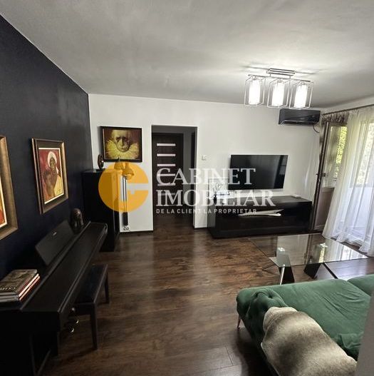 PODU ROS - 3 CAMERE - ETAJ INTERMEDIAR - RENOVAT SI MOBILAT - Poză 2