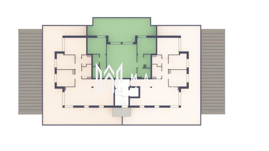 Penthouse 3  camere | Etaj 4 | Balcon 45.6 mp | Turnisor - Poză 6