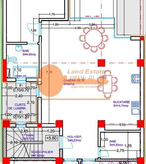 4 camere Domenii - Turda ( loc parcare -2015 ) - Poză 3