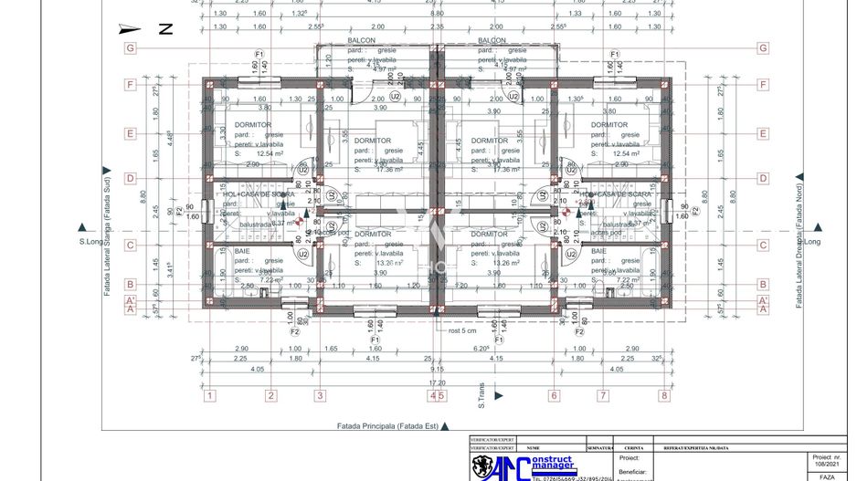 Casa duplex cu 3 camere de vanzare, Selimbar, Sibiu - Schiță 18