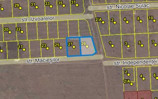 Vânzare, teren pentru construcție, 6 ari, strada Măceșilor, Tohatin - Poză 2
