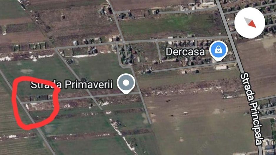 Teren intravilan Sabareni 415m2 - Poză 1